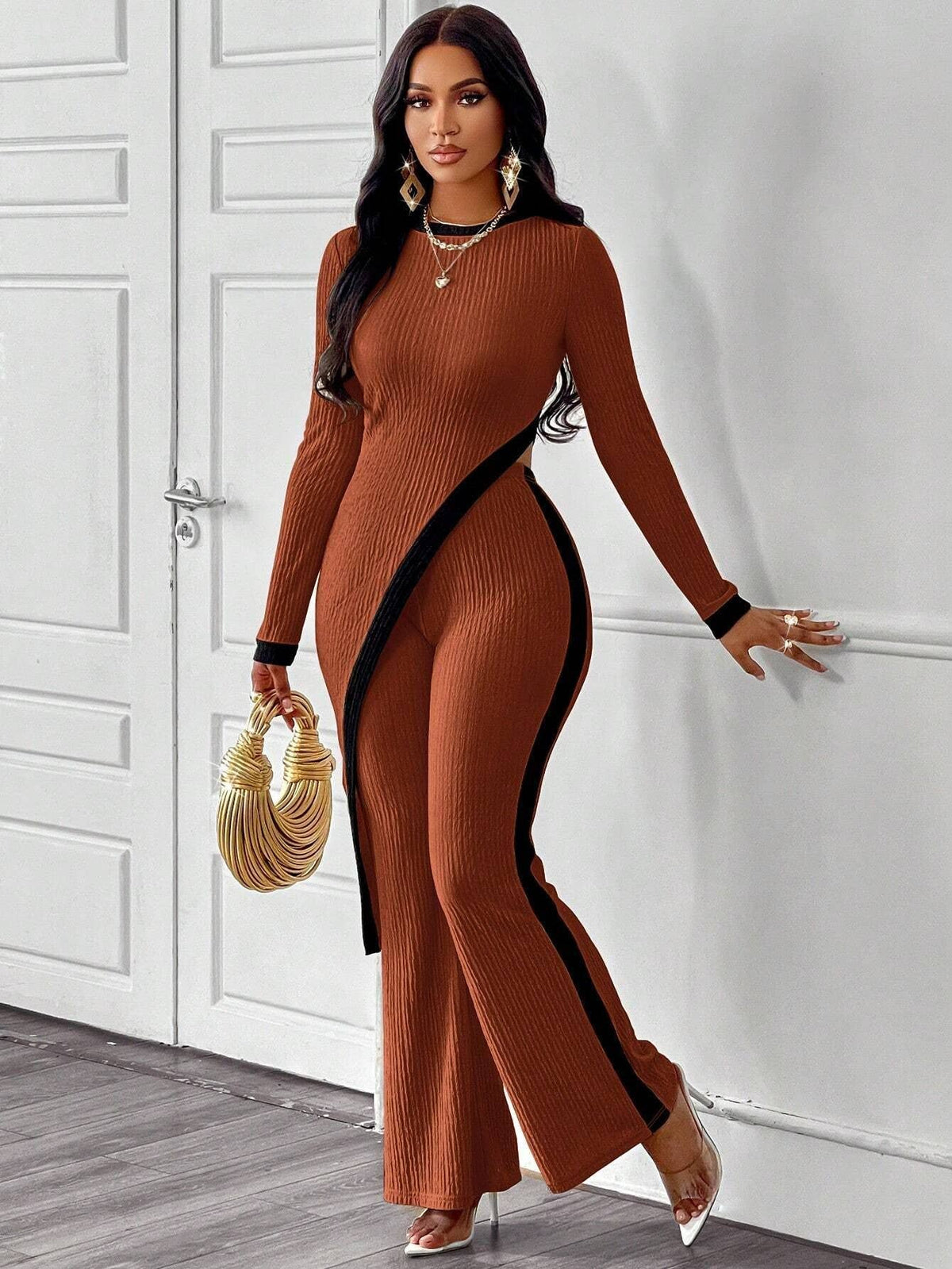 Contour Contrast Pant Set ✨