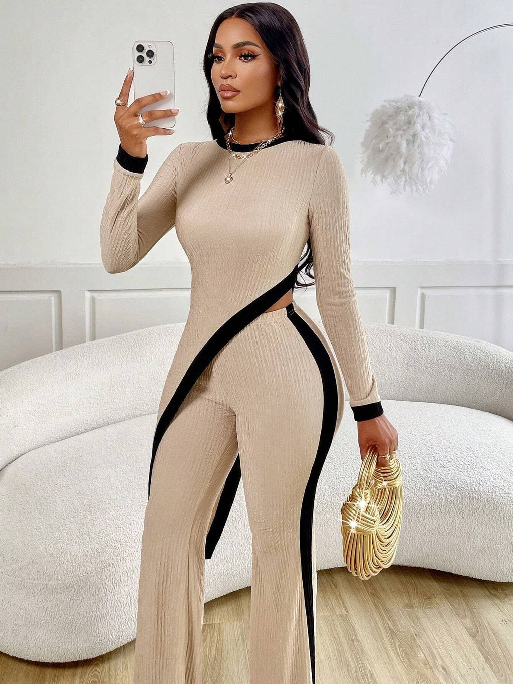 Contour Contrast Pant Set ✨