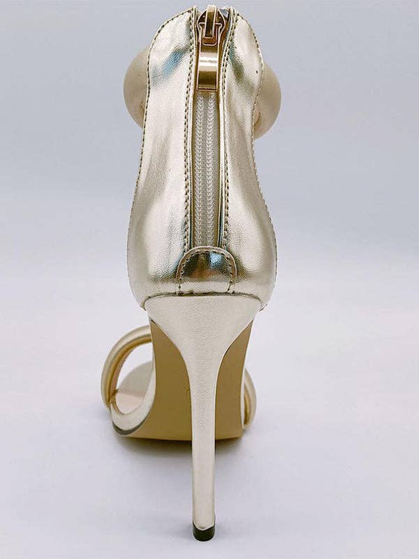 Golden Hour Stiletto Sandals ✨