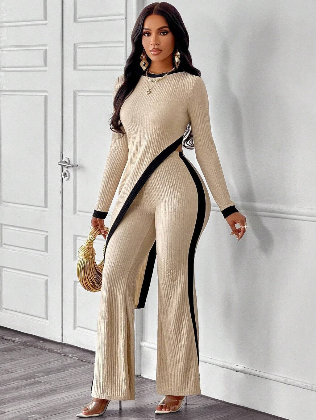 Contour Contrast Pant Set ✨